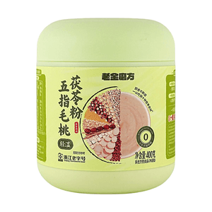 Five Finger Peach Poria Powder 14.1oz【Medicine and Food Homology】【0 Trans Fatty Acids】