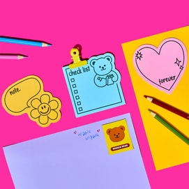 Note Set Memo Stationary 