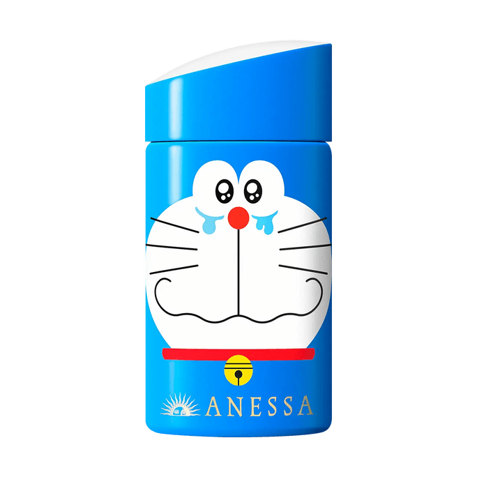 ANESSA Sunscreen Lotion - Heat & Sweat Resistant, SPF50+/PA++++, 2.03 fl oz, Crying Doraemon