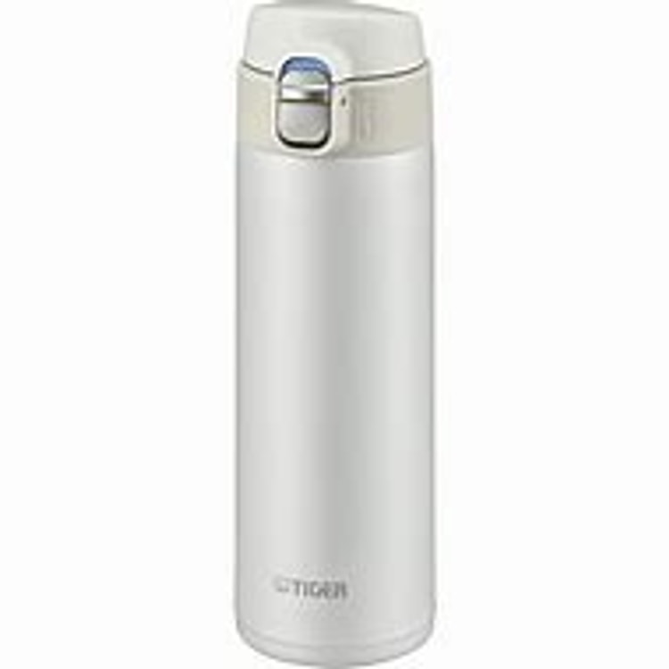 Tiger Stainless Mini Bottle White