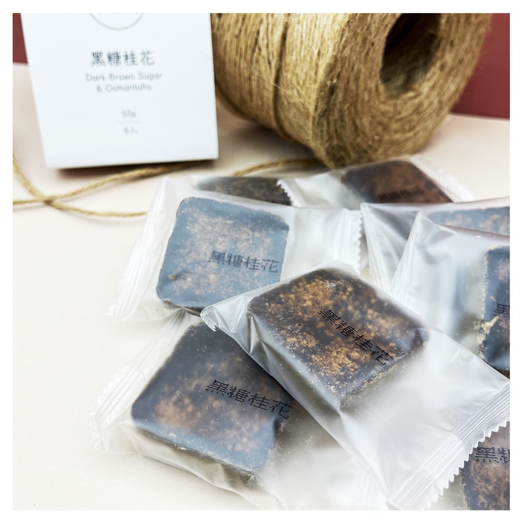 台灣 糖鑽 [直郵] 黑糖桂花 256g 8入 4
