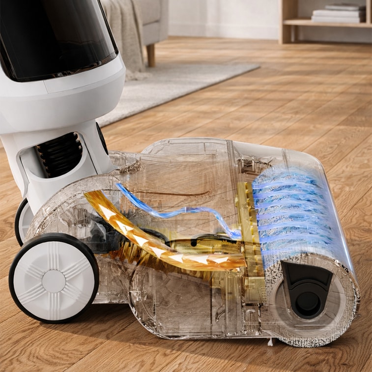 Mop & Wash Floor Cleaner ,3-in-1 Vacuum| Cordless Electric Mop | Wet & Dry | cSelf-Cleaning 10