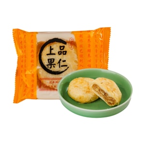 龙华素斋 净素上品果仁苏式月饼 80g 龙华素月饼中秋苏式月饼散装糕点