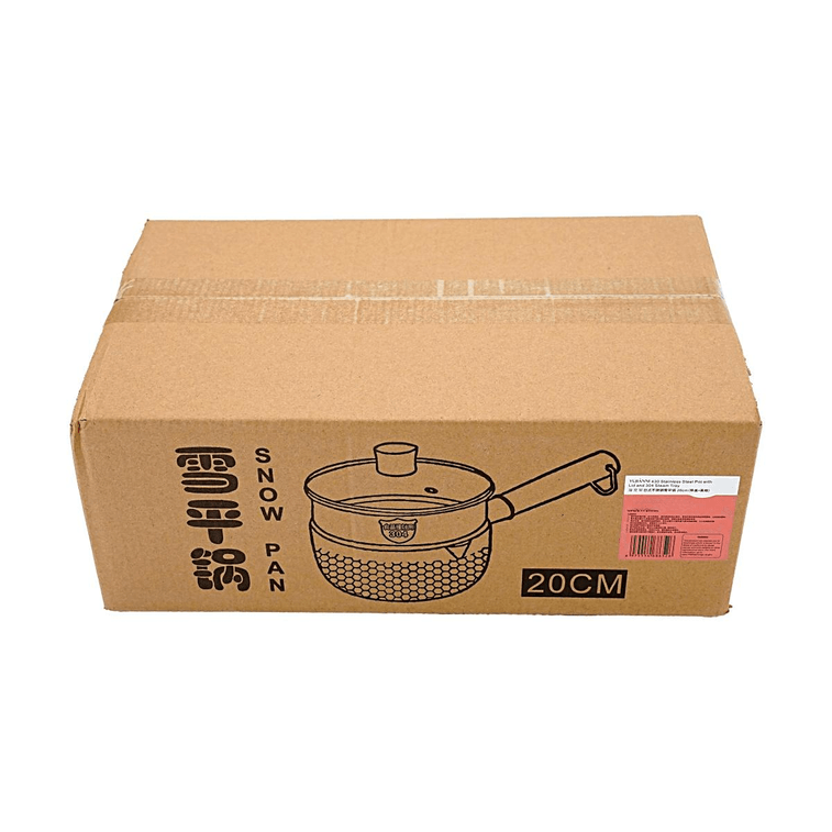 일본산 스테인리스 스틸 스노우 플랫팟, 7.9인치 (뚜껑 + 찜기 포함) 3