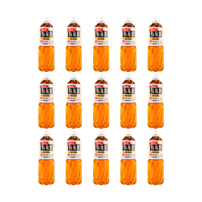 Low Sugar Oolong Tea 500ml*15【15 Packs】