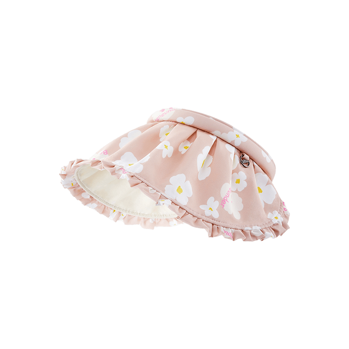Kids UPF50+ Summer Tennis Sport Sun Visor Hat Pink One Size