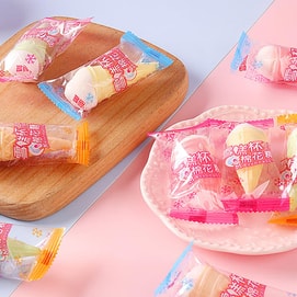 雪丽糍 雪糕杯棉花糖 草莓味  70g