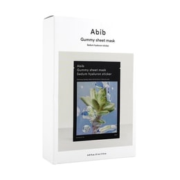 韓國ABIB阿彼芙 口香糖水分草透明質酸面膜 10片入 10min清爽補水 鎮定降溫 修護受損 敏感肌可用