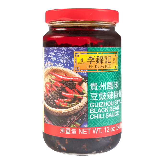Guizhou-Style Black Bean Chili Sauce, 12oz