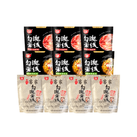 【勾魂家族大礼包】白家陈记 勾魂米线 原味*4+蒜蓉小龙虾味*3+砂锅酸菜鱼味*3