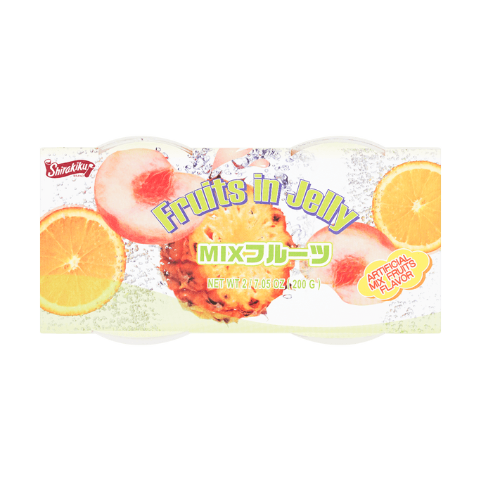 Jelly Cup Mixed Fruit Flavor 2 Cups 400g