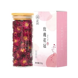 Pingyin Rose Petal Tea - Not from Yunnan. Large, double-petaled dried rose petals, 25g per pack.