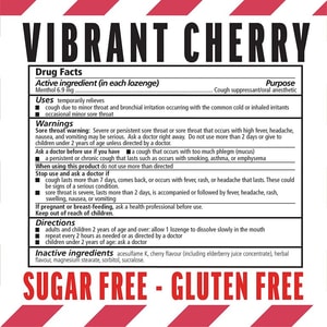 Sugarfree Cherry Lozenges 21pcs