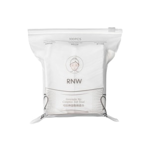 Stretchable Wet Compress Cotton Pads Breathable Skin-friendly Multi-purpose 100pcs/pack