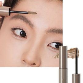 JUDYDOLL橘朵 眉眉棒 气垫梳染眉膏 自然持久 防水持妆 野生眉 4.5g #001 灰棕 灰调咖棕雾感高级 大部分自然发色【全新升级款】