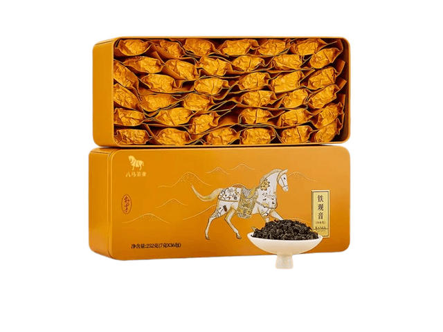 中國直郵】 八馬茶業安溪濃香鐵觀音茶葉自己喝官方旗艦店252g/盒- Yami