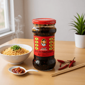 老乾媽 風味豆豉油製辣椒 280g 中國馳名品牌