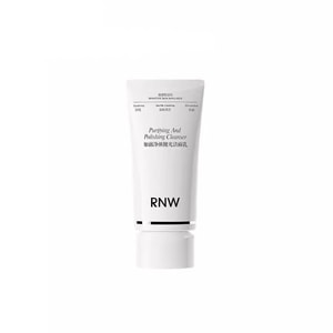  Ru Wei Purifying Polishing Facial Cleanser 100g, 2-in-1 Cleansing and Makeup Removal, Deep Cleansing, Refreshing Oil Control, Anti-Oxidation and Anti-Glycation, Colorist