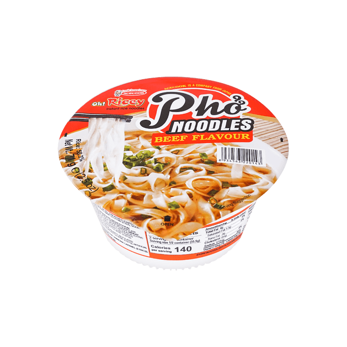 Oh! Ricey Pho Rice Noodles Beef Flavor 71g