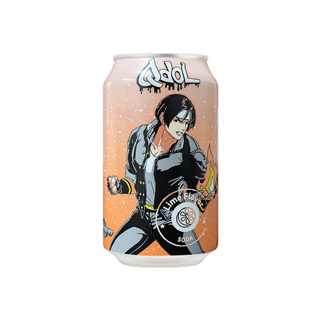 QDOL King of Fighters Carbonated Soda Pack of 6 Anime Soda 