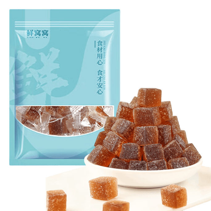 Prebiotic Fiber Plum Chews (250g)  Sugar-Free Digestive Snack  Individually Wrapped Portions