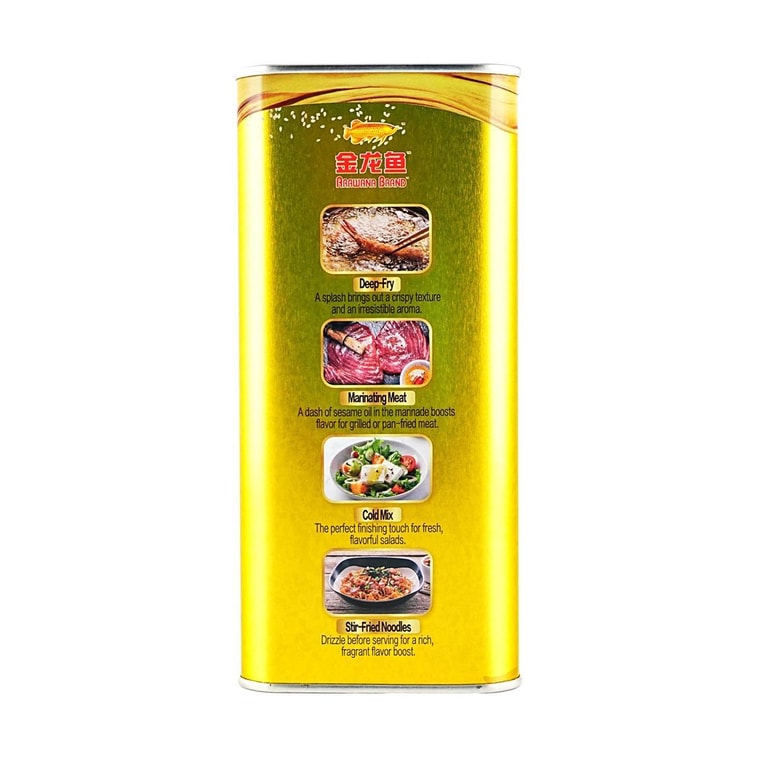 金龍魚 麻油 芝麻油香油 1.65L【炒菜提味食用油】 3