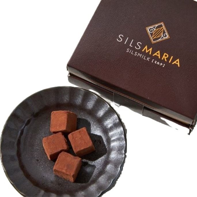 【日本直邮】日本SILSMARIA 生巧 发祥地  生巧克力原味 20粒 100g 高端生巧 高级伴手礼