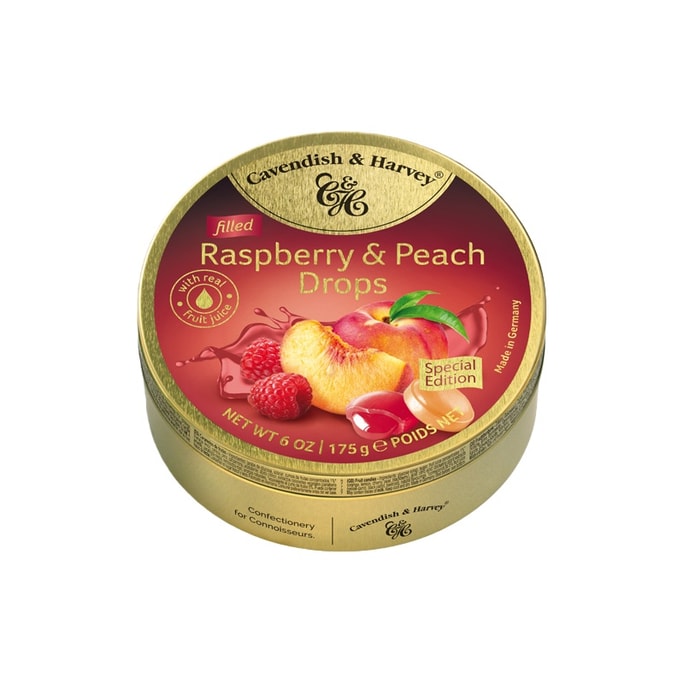 Fruit & Mint Hard Candy - Tin Box New Year & Wedding Assorted Flavors 175g