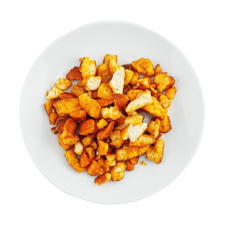 本宮餓了 鹼水麵包乾脆脆吐司粒 鹹蛋黃味 80g【茶顏悅色同款】 3