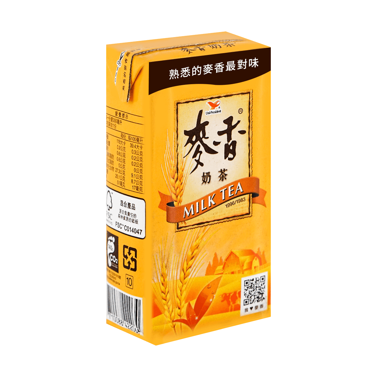 台湾统一 麦香奶茶 300ml 怎么样 - 亚米网