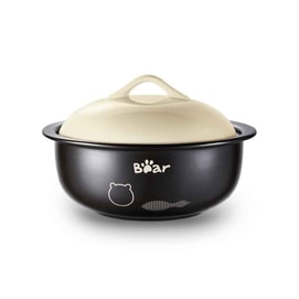 【中国直送】ベアリトルキャセロール 小型シチューポット スープシチュー ハーブキャセロール 粘土ライスキャセロール 容量1.6L