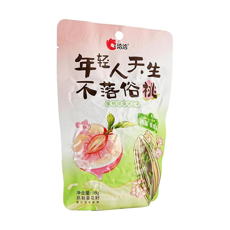 복숭아 녹차맛 볶은 해바라기씨 100g (3.46oz)【계절 한정 맛】 4