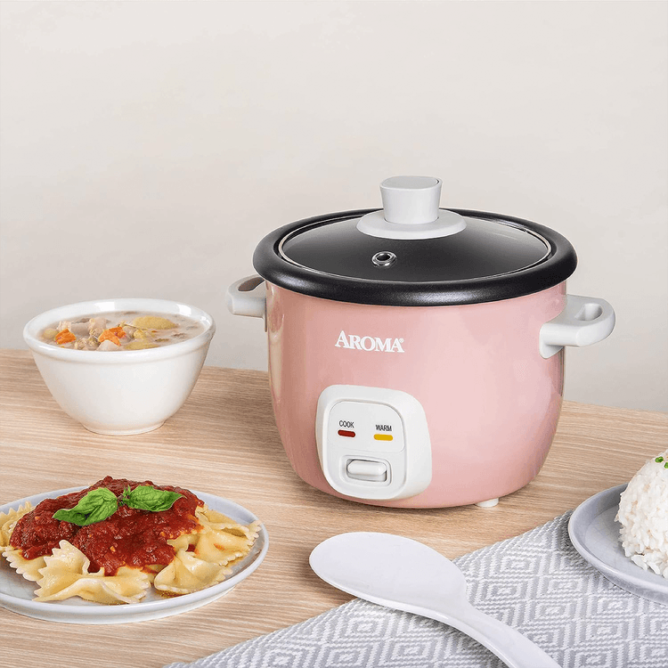 Rice Cooker 1.3 QT One Touch Operation Perfect for Cooking Rice