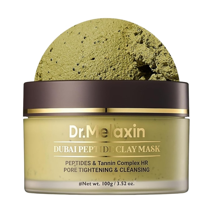 Dr. Melaxin Dubai Peptide Clay Mask 100g pore tightening