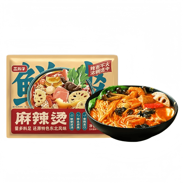 SanTaiZi Classic Sticky Spicy Hot Pot, Northeastern Style Sesame