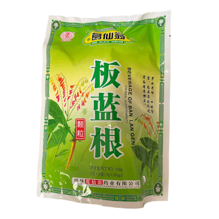 Ge Xian Weng Banlangen Keli 10gx16bags Ban Lan Gen Isatis Root