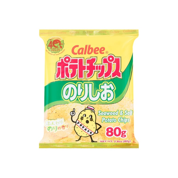 商品详情 - 日本CALBEE卡乐B 海盐味薯片 80g - image  0
