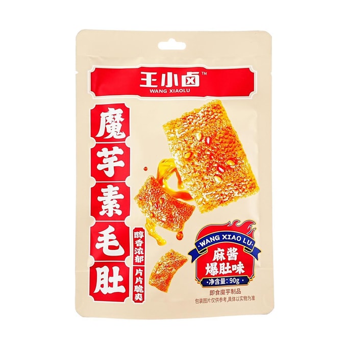 곤약 채식 양곱창, 참깨 소스 맛, 96g