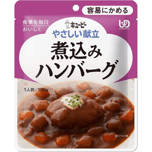 Q.P. Gentle Meal Stewed Hamburg Steak [100g]