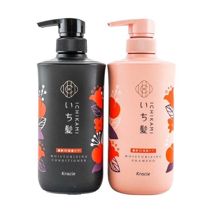 ICHIKAMI Shampoo & Conditioner Set  MOISTURIZING CARE 480ml set