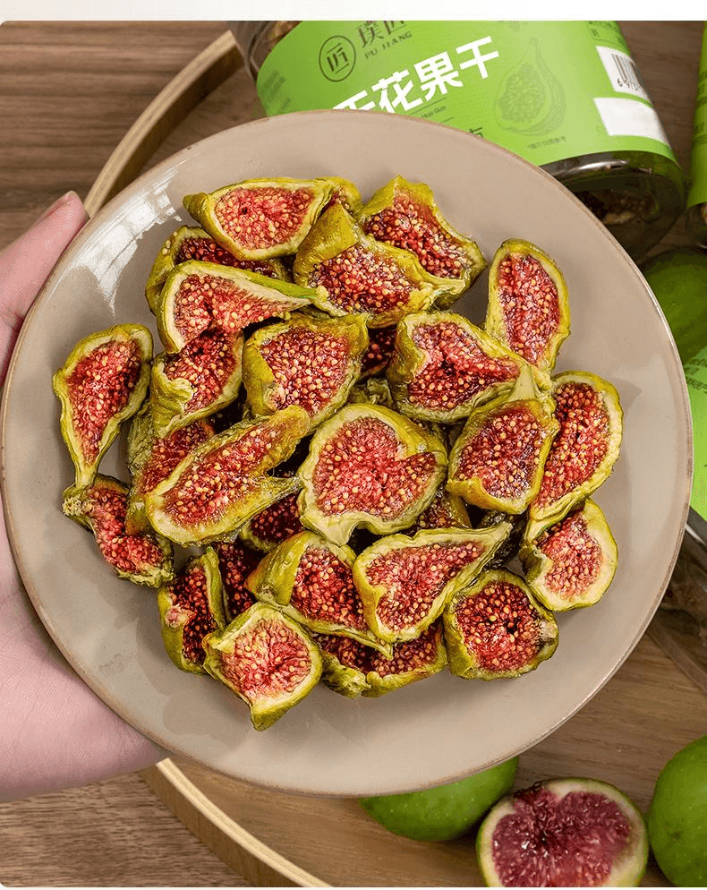 【中國直郵】 璞匠 旗艦店煲湯泡水水果乾新貨即食青皮無花果乾125g*1罐