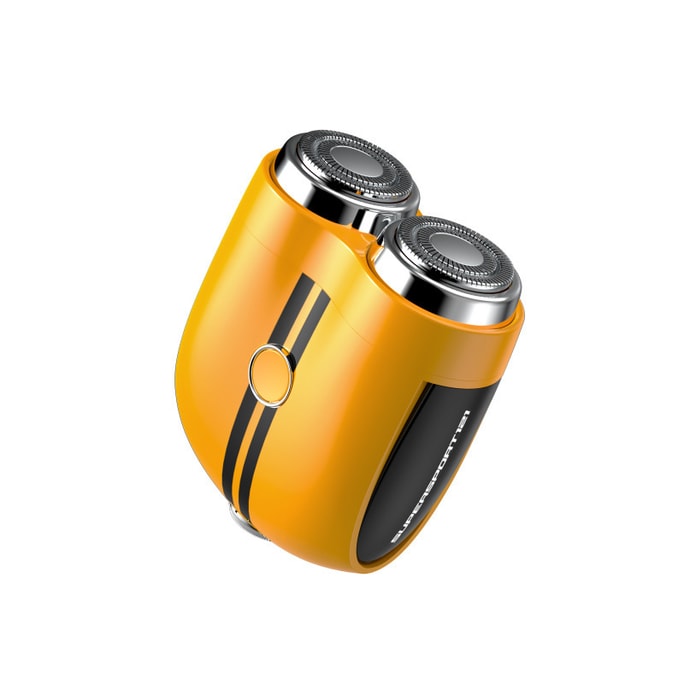 Carry men's electric shaver yellow