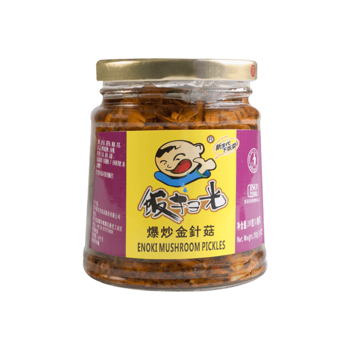 Spicy Pickled Enoki Mushrooms, 9.87oz