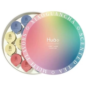 【中国直邮】 小罐茶 Hua系列 3种口味 特级花茶 18罐/盒 茉莉乌龙茶 玫瑰红茶 茉莉花茶