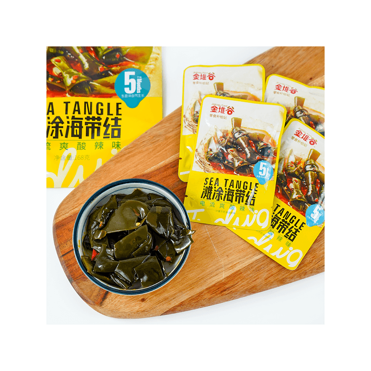 金堆谷 海帶結酸辣味 168g 3