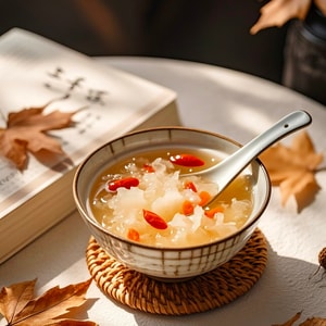 南京同仁堂 银耳羹 冲泡即食 免洗免泡发 胶质满满 天然滋补养生【懒人必备养生羹】建议搭配红枣枸杞莲子 养血补气代餐 40g/罐