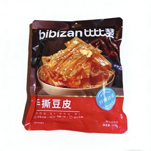 比比贊 手撕豆皮 118g 辣條零食 烤麵筋 【80 90童年回憶】