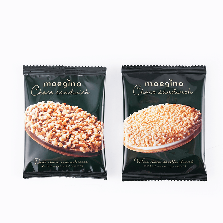 日本TIVOLI TIVON阡朋 MOEGINO巧克力夹心饼干 10片装 122g 9