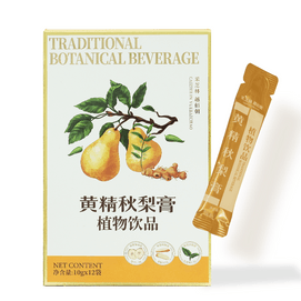 彩志林咳止め黄耆秋里ペースト120g/12袋、無添加、喉に潤いを与え、肺を清め、火を減らし、風邪や熱の咳に適しており、喉の不快感を和らげ、子供や高齢者に適しています。