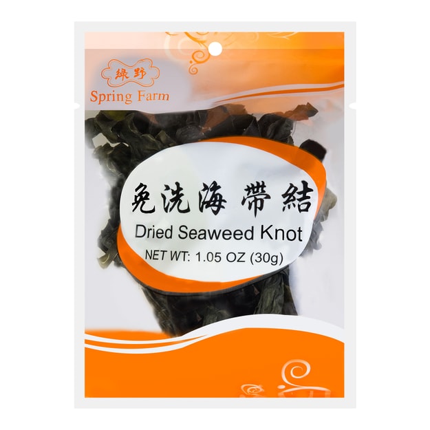 Dried Seaweed Knot 30g
